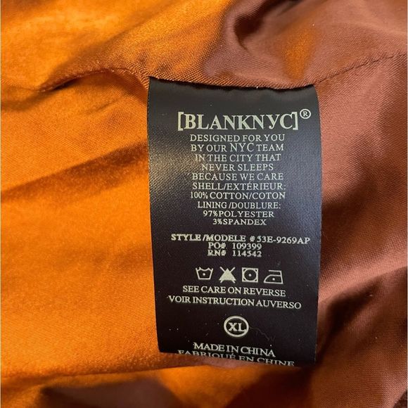Blank NYC Brown Corduroy Jacket - Picture 8 of 9